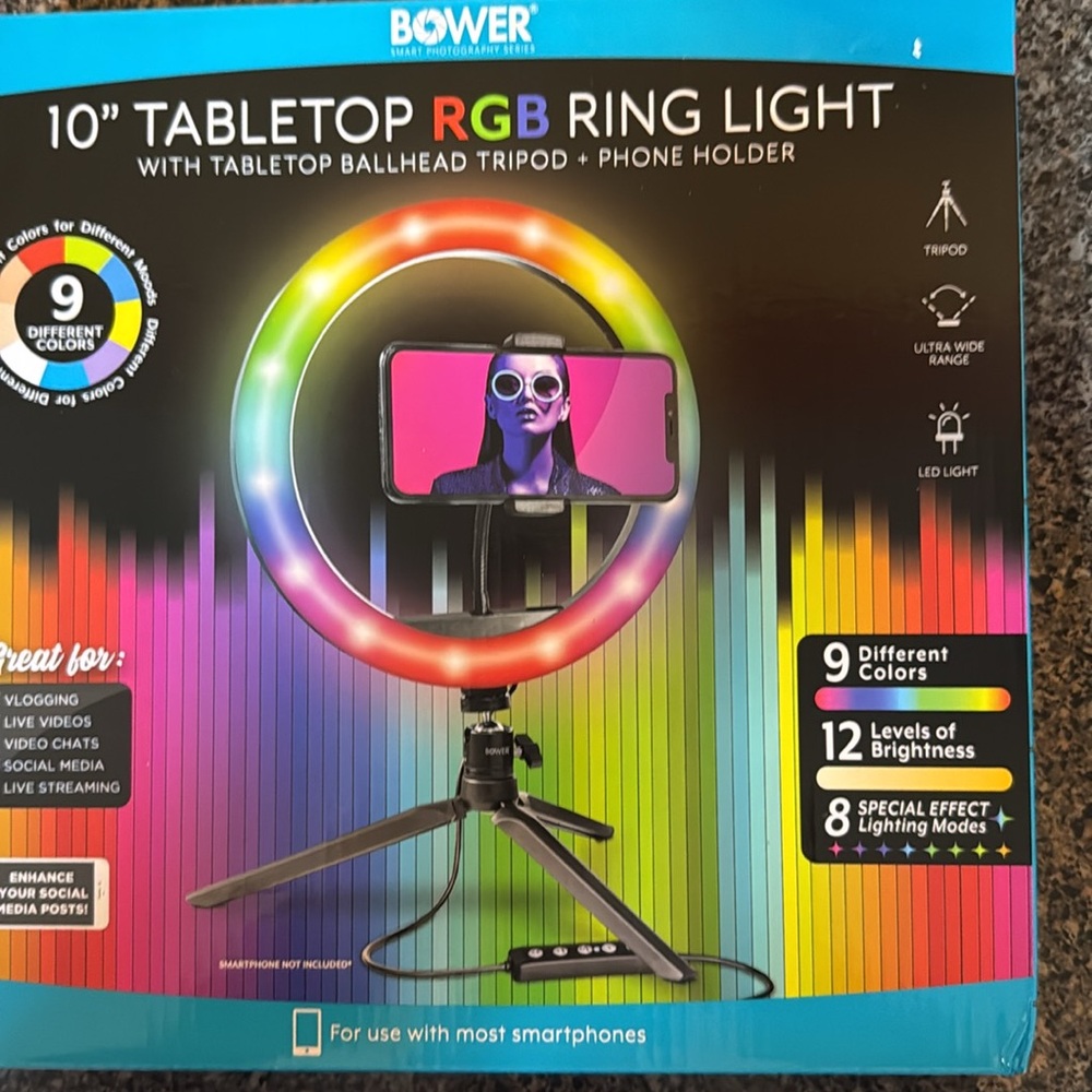 Tablet RGB Ring Light - Picture 4 of 4